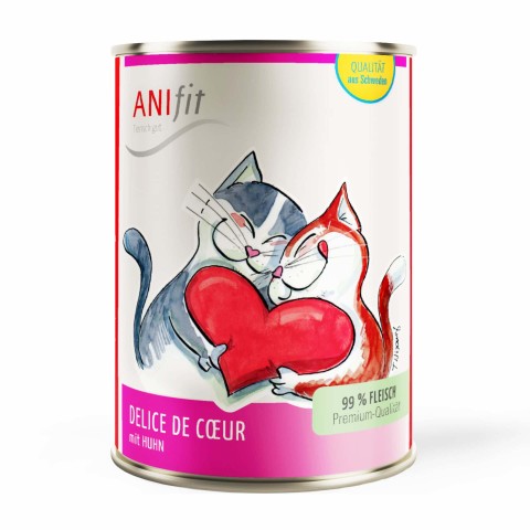 Cat Wet pet food Délice de Coeur 400g 6 Piece -1- Anifit
