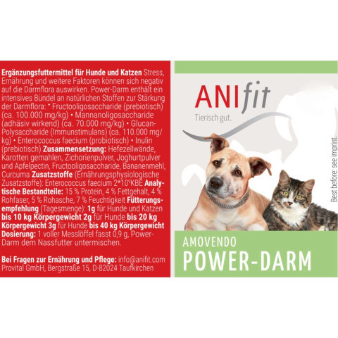 Cat Dog Accessories Supplements Power-Digest (Power Darm) 140g 1 Piece -4- Anifit
