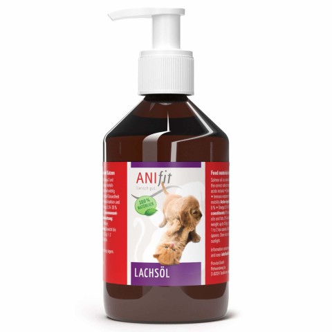 Cat Dog B.A.R.F. Supplements Salmon Oil (Lachsöl) 500 ml 1 Piece -1- Anifit